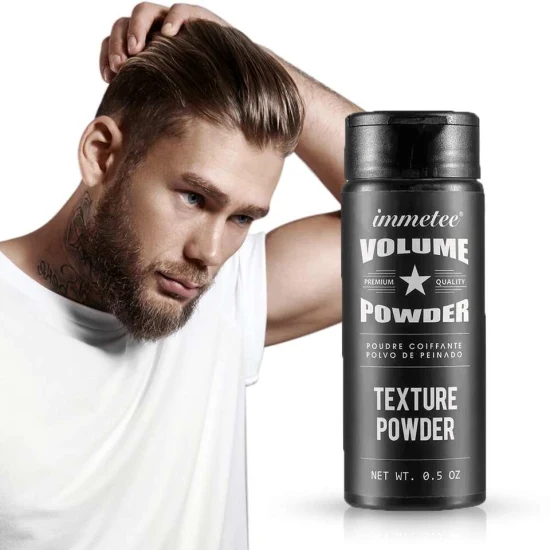 Hair Style Product for Barbers Instant Styling Matt Hair Volumizing Texture Powder for Men